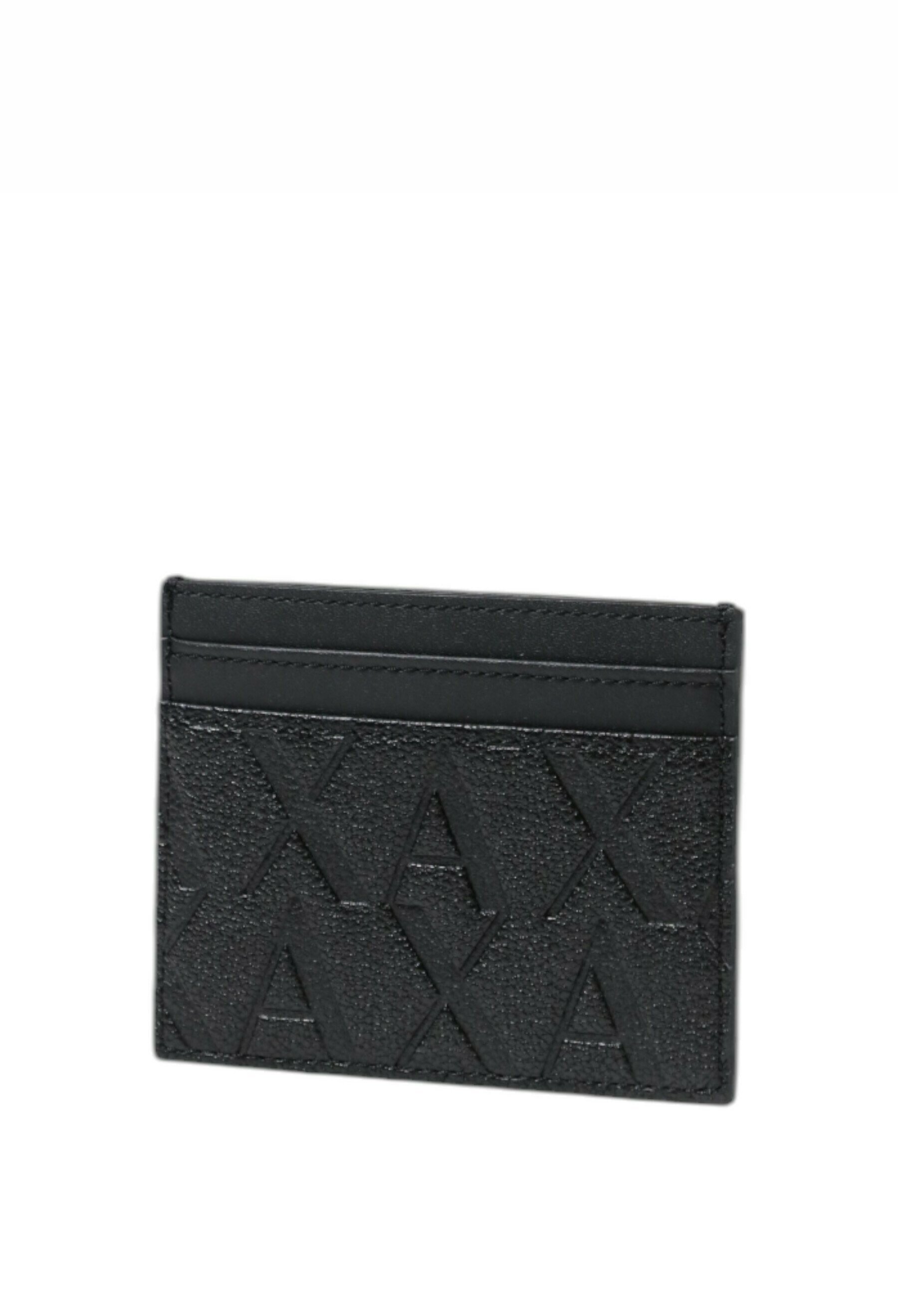 Wizytownik Armani Exchange - czarny