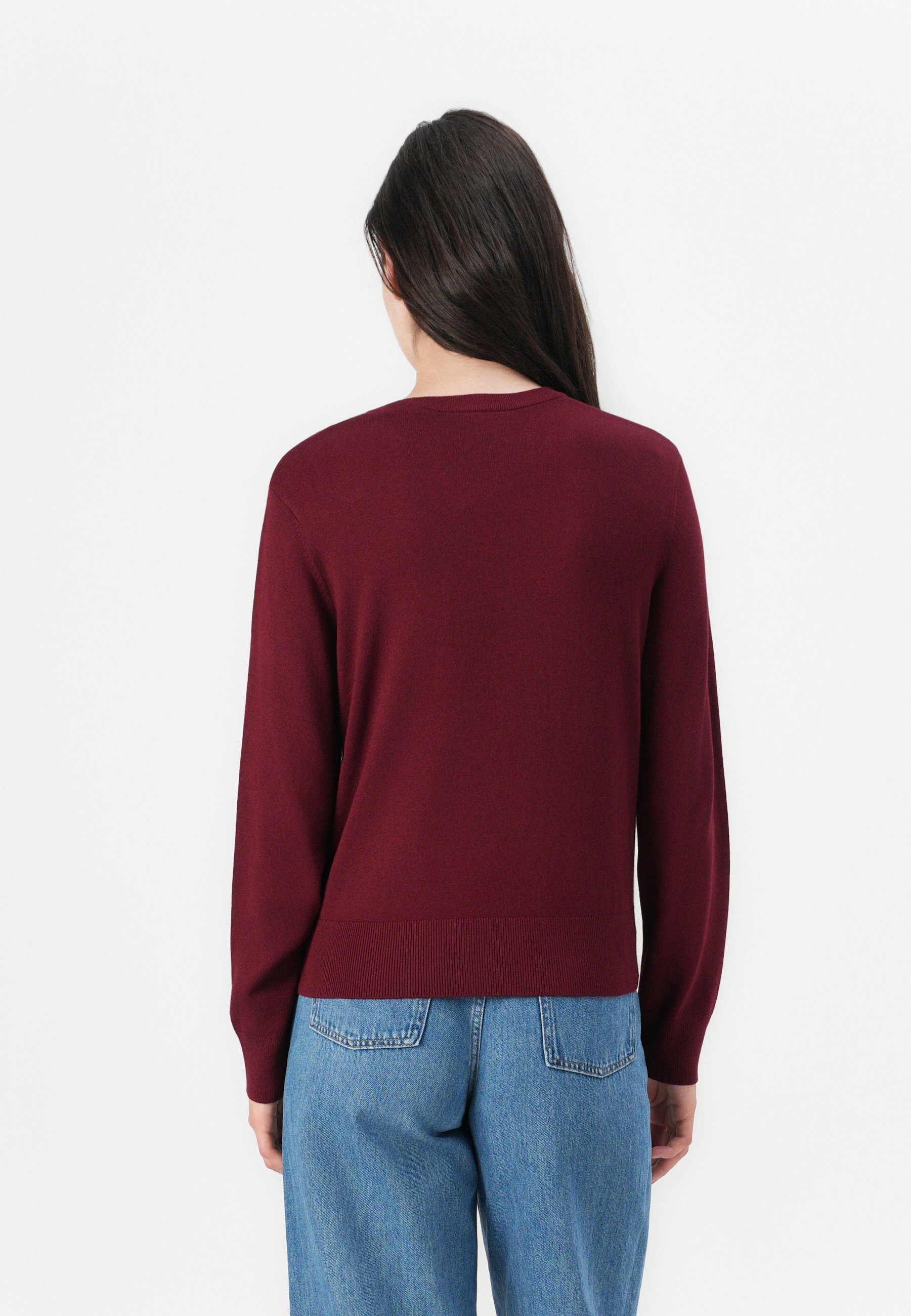 JJXX JXLAYLA COMFY CREW NECK - Svetr - cabernet