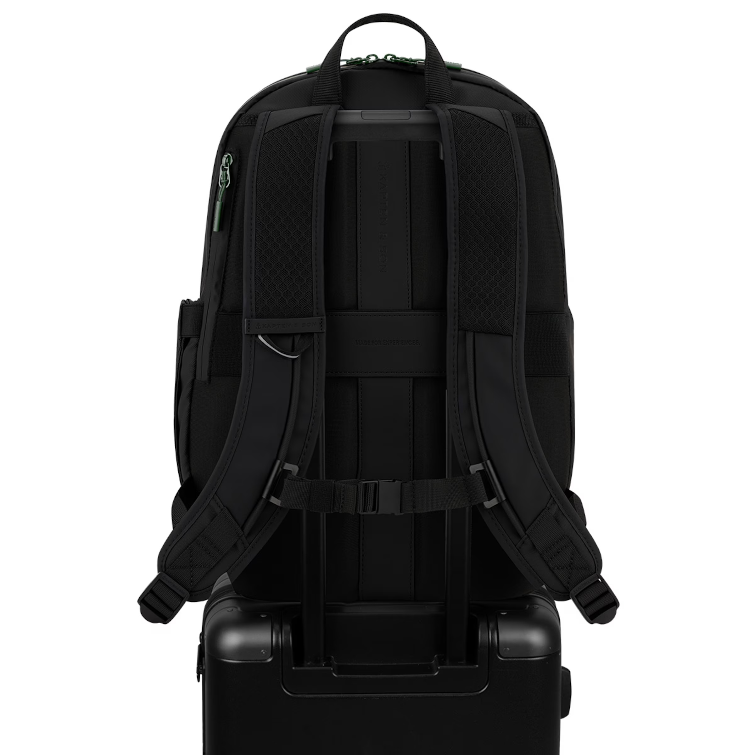 Oslo All Black x Roses de ceinture verte