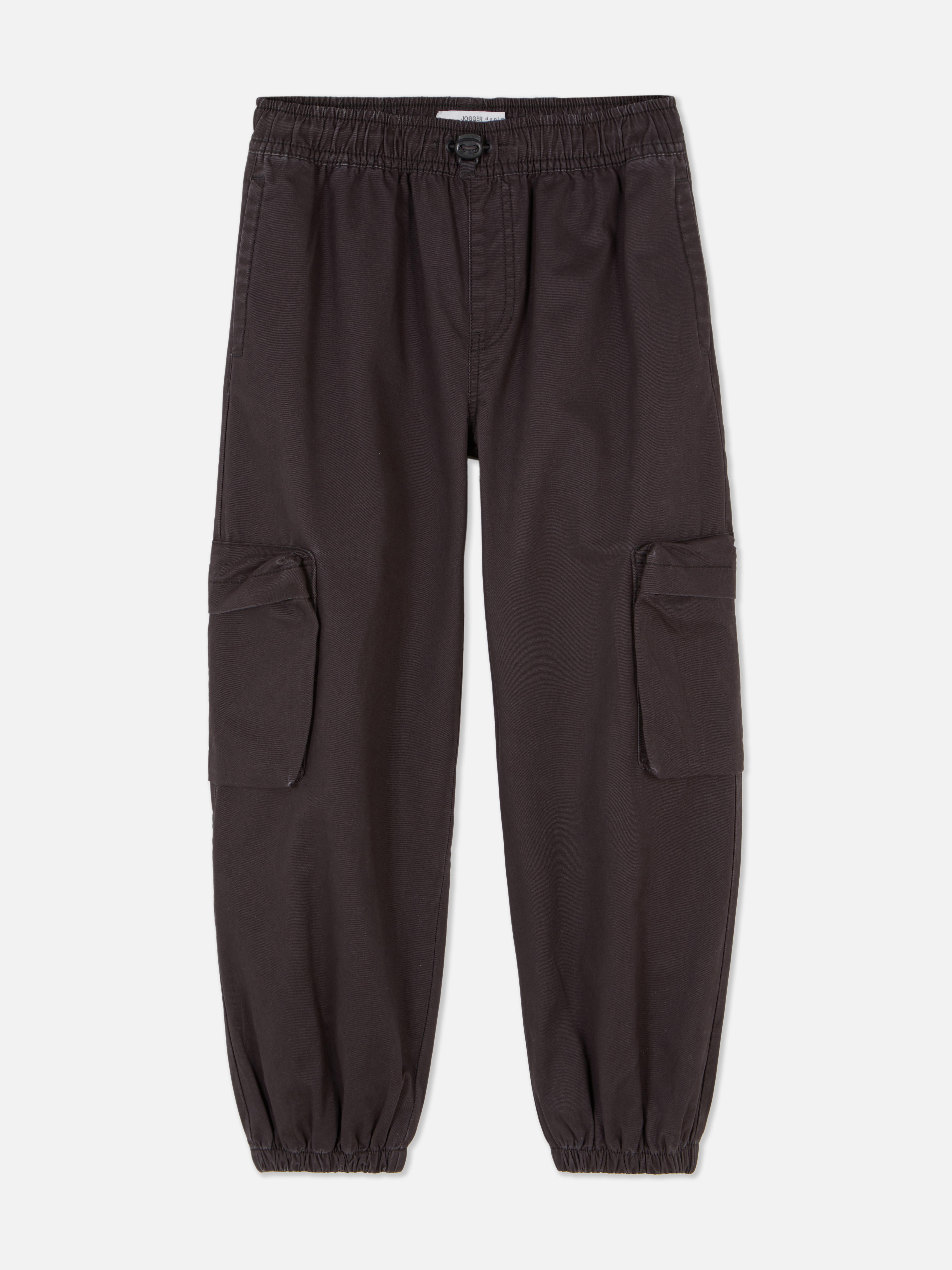 Cargohose mit verstellbarem Bund; Funktionshose mit verstellbarem Bund, Taschen und Bündchen an den Knöcheln