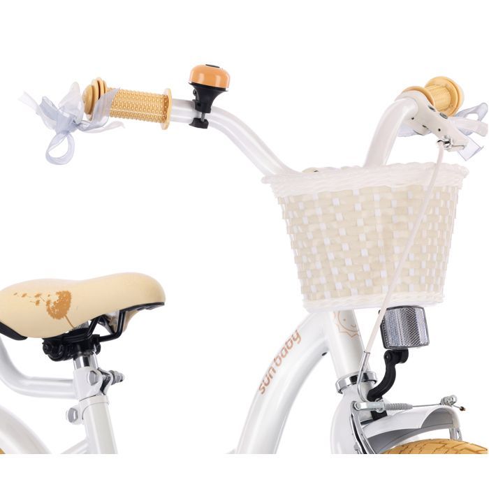 Bicicletta per bambini - Bicicletta con fiori - Ruote da 16