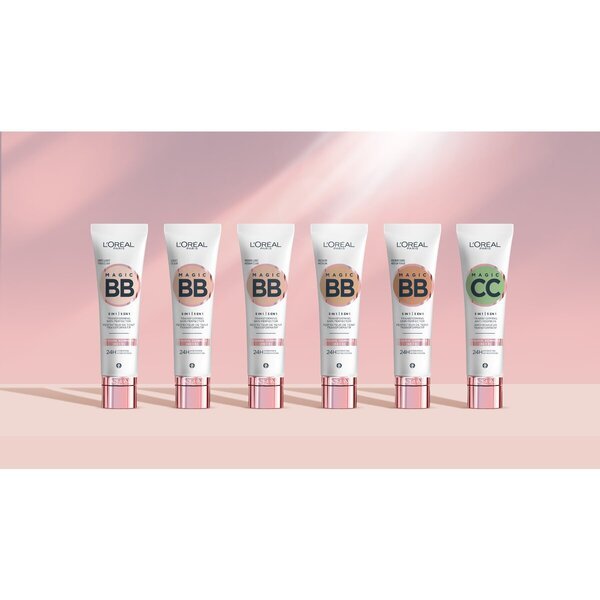 L'Oréal Paris Magic BB Medium Dark 5-in-1 transformējošais ādas korektors<br>30ml