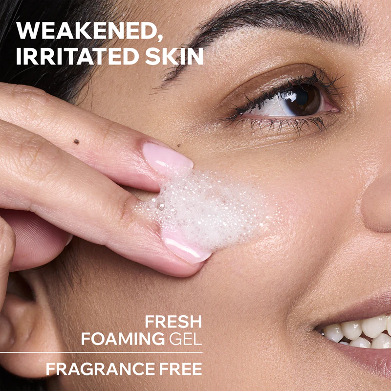 Uriage Bariéderm Cica Gel de Limpeza com Cobre-Zinco: gel de limpeza calmante para pele rachada.