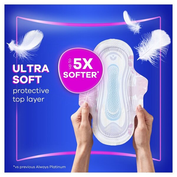 Always Platinum Day&Night higijenski ulošci veličine 3, 16 komada