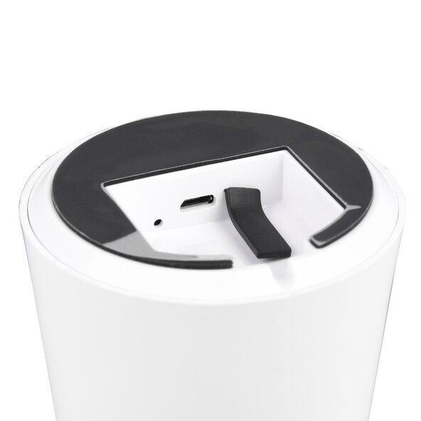 Lennon LED battery-powered table lamp, white