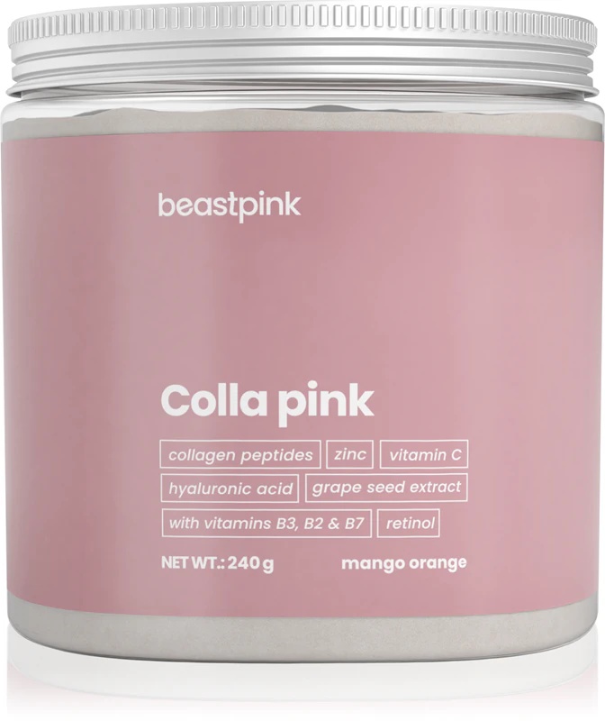 BeastPink Colla Pink prehransko dopolnilo v prahu za pripravo napitka s kolagenom