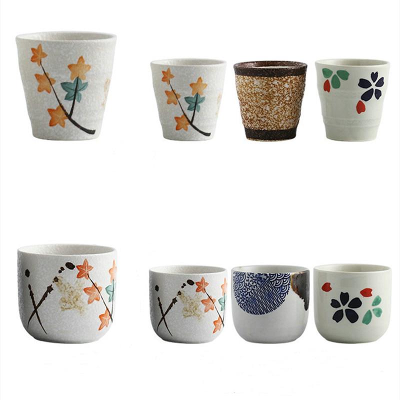 Personalità creativa Tazza d'acqua in stile giapponese Tazza in ceramica Tazza da tè in gres Tazza casual Bicchieri Tazza da tè Maestro del tè