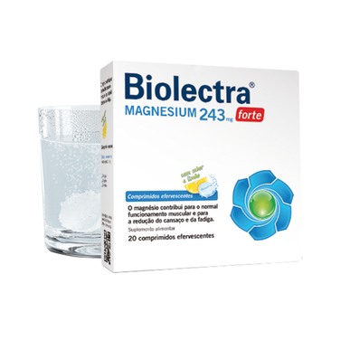 Biolectra Magnesium 243 mg Forte 20 brusetabletter