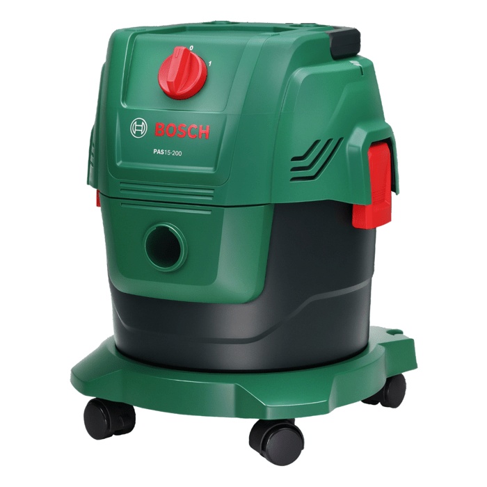 Aspiradora universal de bote BOSCH PAS 15-200 - 1200 W - 30 l/s - Depósito de 15 L - 200 mbar