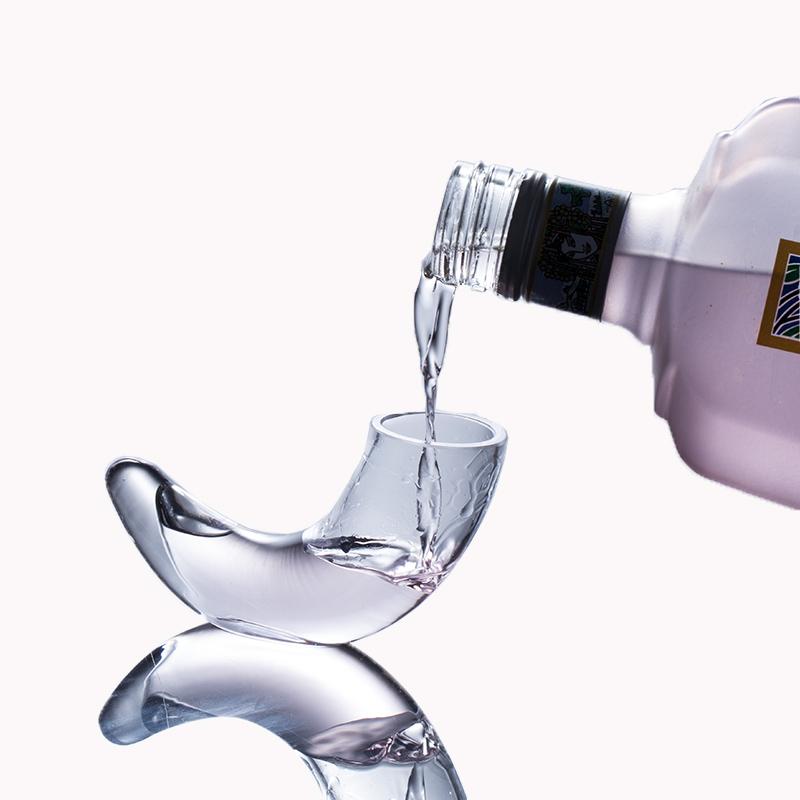 Spanien Matador Ochsenhorn Tiefenladung Schnaps Schnaps Shotglas Schiefe Wodka Mini Weingläser Kreativer beschwipster Cocktail Trinkbecher