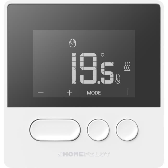Termostato intelligente Pure con ricevitore - HOME PILOT - Riscaldamento intelligente | Risparmio energetico