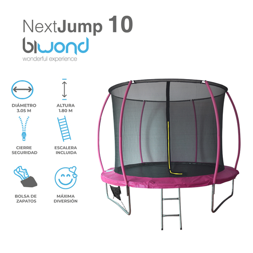  Nextjump 10 Biwond Trampolin