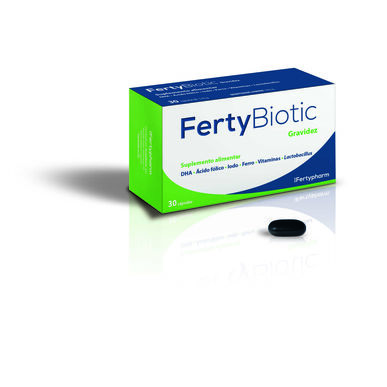 FertyBiotic Graviditet Kosttillskott DHA Ideal Nutrients Graviditet och Amning 30 kapslar 30 kapslar