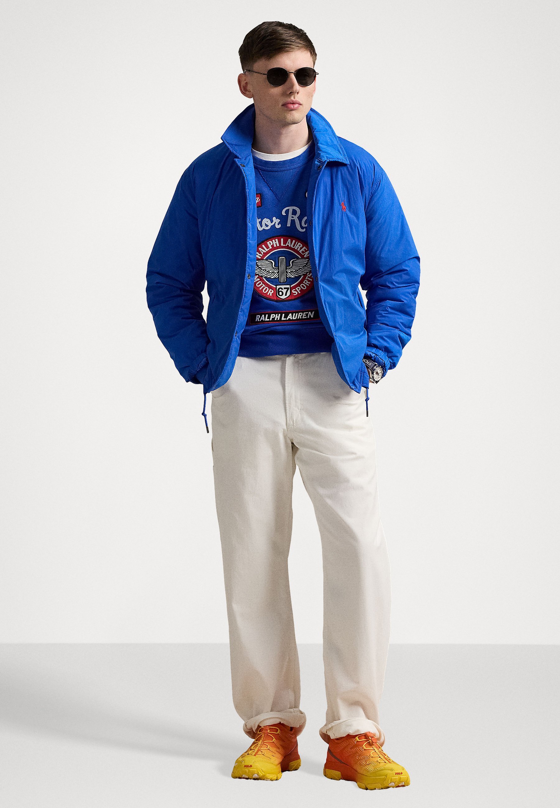 Polo Ralph Lauren THE TEAK INSOILATED COACH'S VESTE - Veste légère - bleu héritage