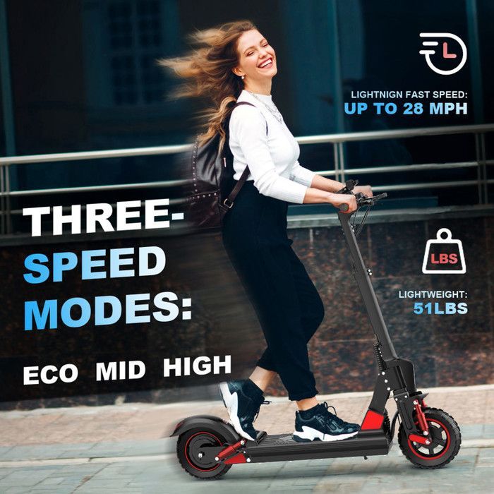 Patinete elétrico dobrável AGILERIDE AS-P2 de 10 polegadas, autonomia de 30 a 40 km, bateria de 48 V 15 Ah, motor de 800 W.