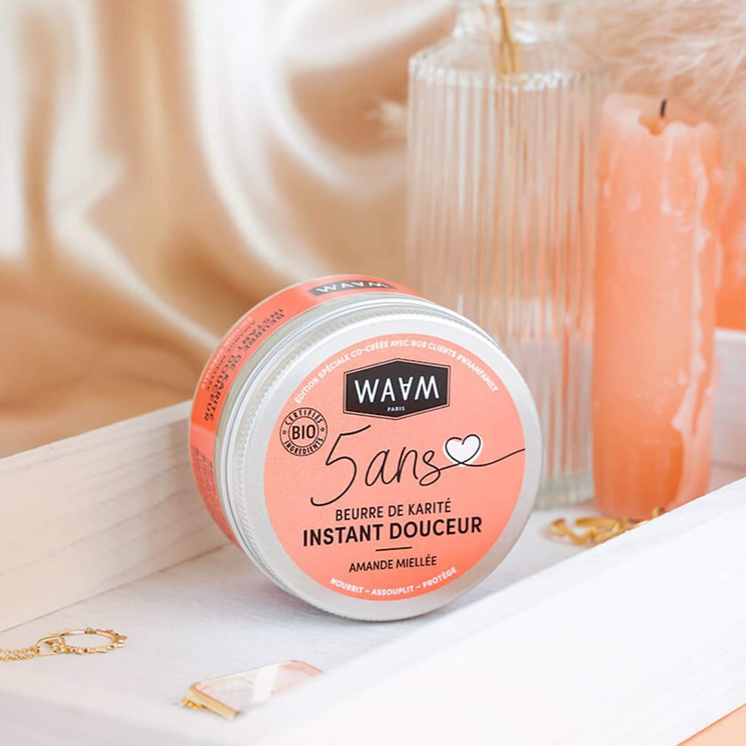 Waam BEURRE KARITE BRUT INSTANT DOUCEUR