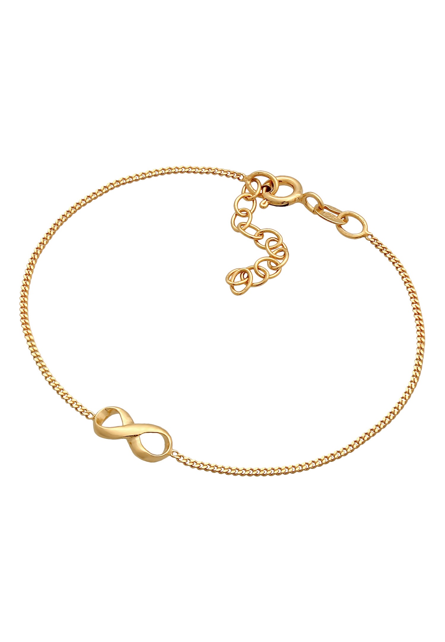 Elli Symbole d'infini en argent massif 925 pour femme