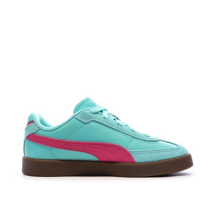 Baskets Turquoise/Fushia Garçon/Fille Puma Club