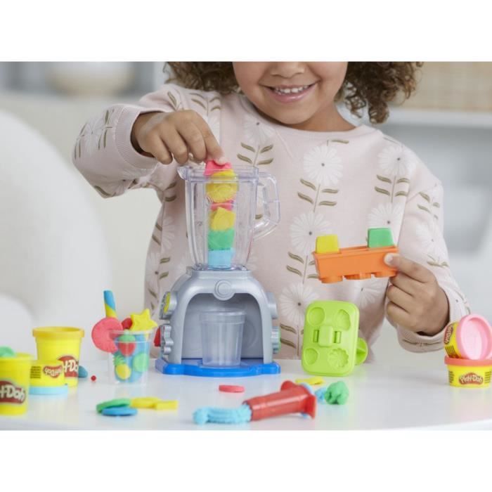 Play-Doh Smoothie Swirl, juguete de cocina de juguete con plastilina, actividades creativas para niños, a partir de 3 años.