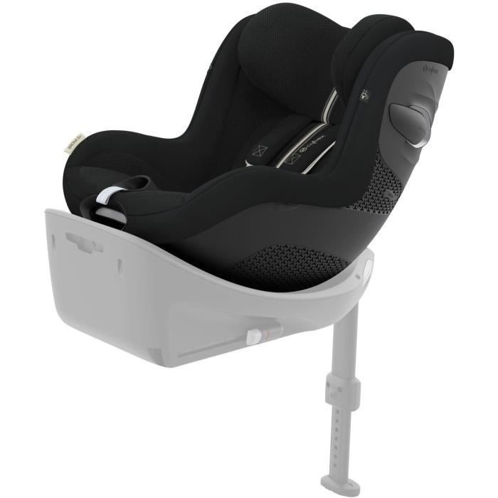 Cybex Sirona G Gold Car Seat - 61 to 105 cm - Birth up to 19 kg - 3 months to 4 years - Moon Black (Plus) NEW