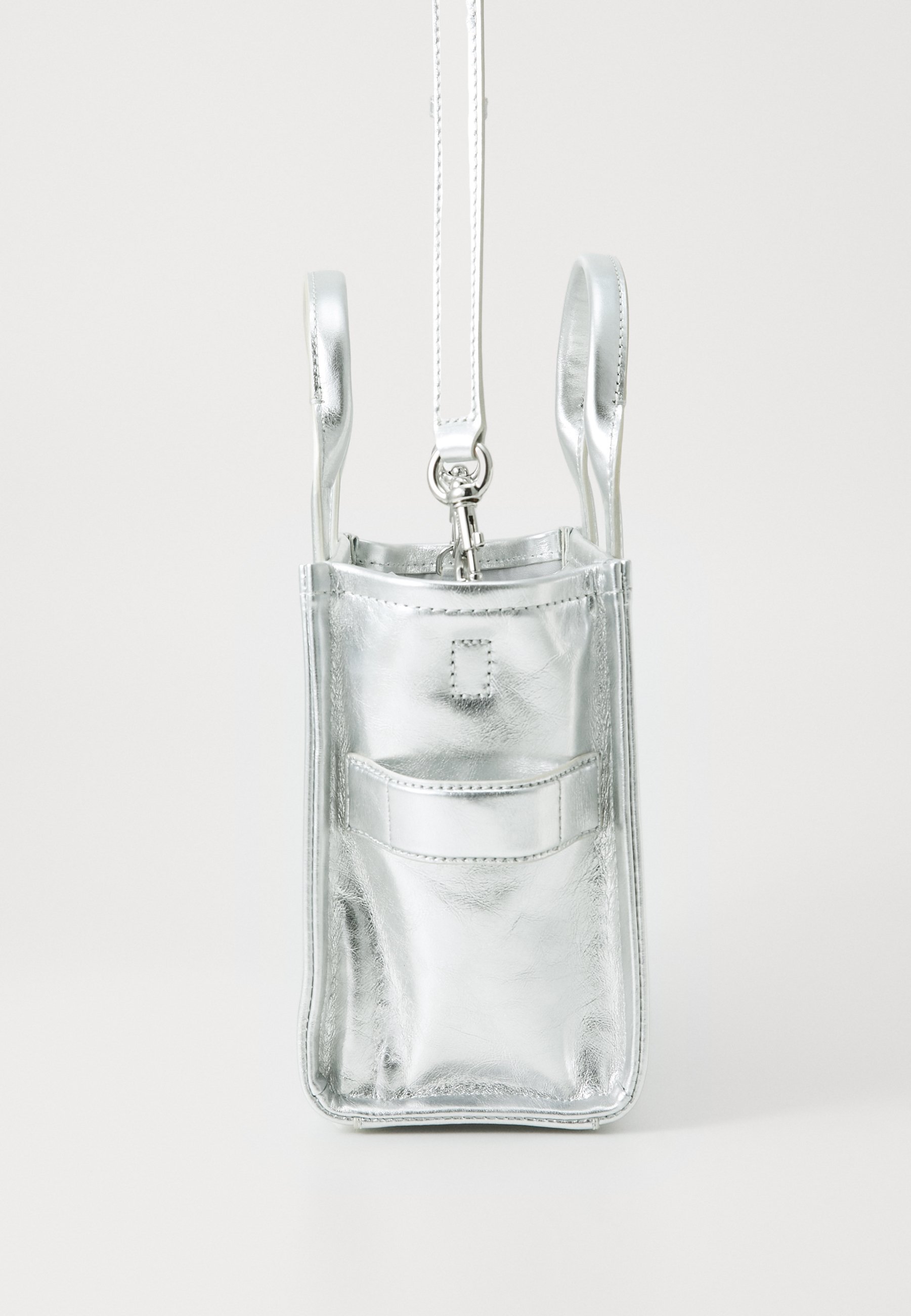 MARC JACOBS THE SMALL TOTE - Handtas - zilverkleurig