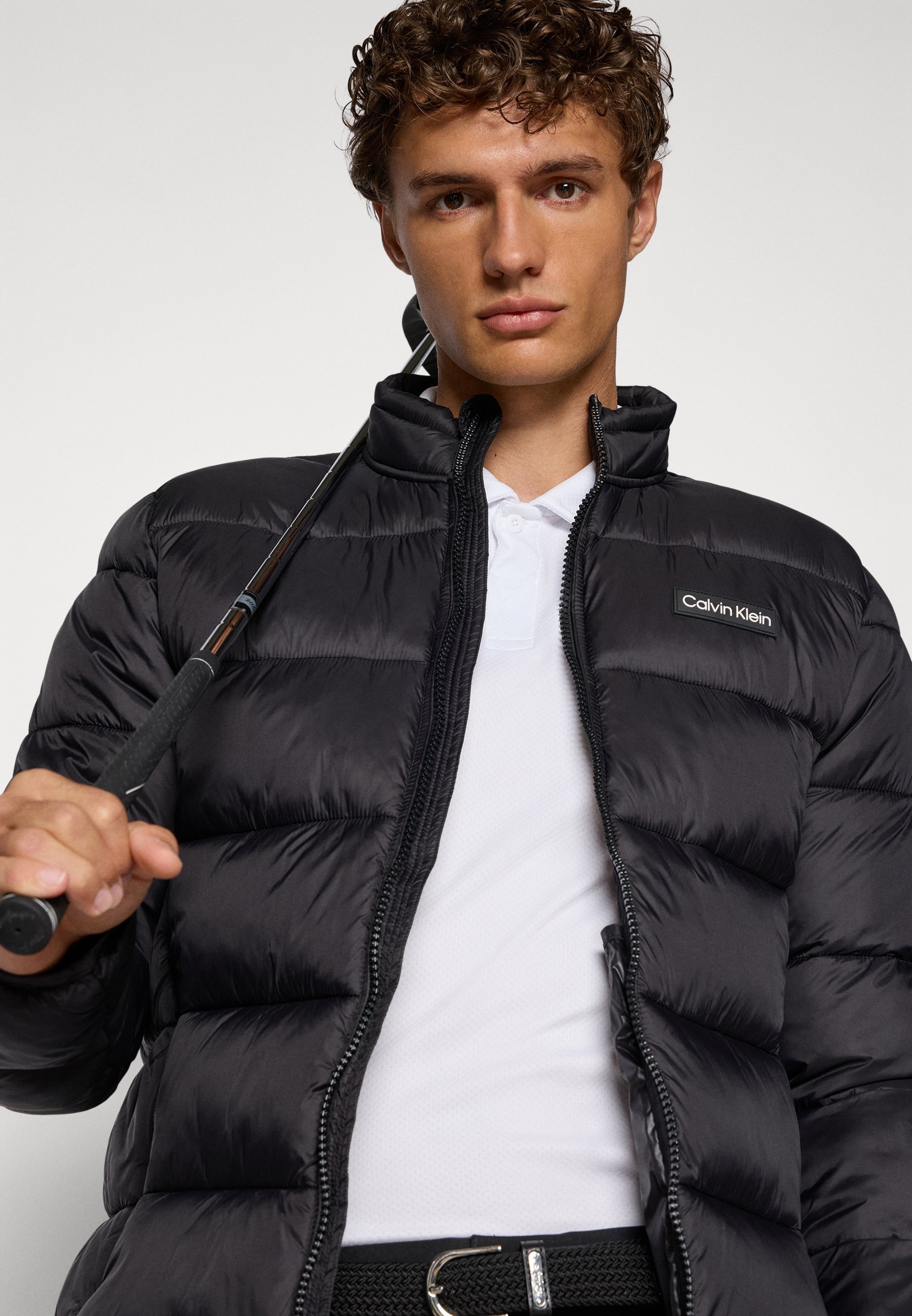 Calvin Klein Golf BROOKFIELD PADDED JACKET - Kurtka zimowa - czarna