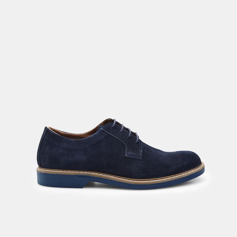 Bata 24H herenschoenen met suède vetersluiting