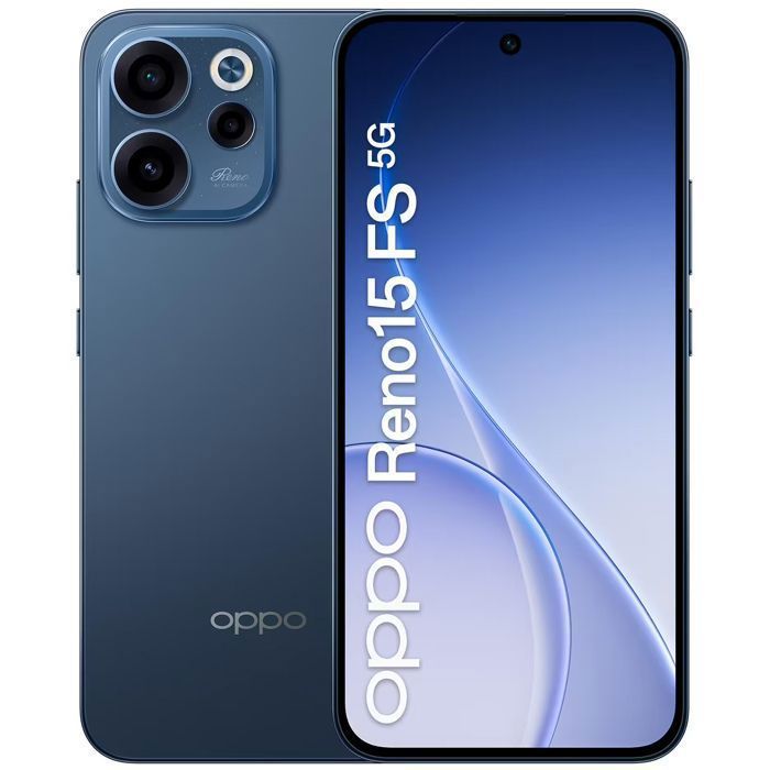 5G-Smartphone – OPPO Reno15 FS – 8 GB RAM – 512 GB – Twilight Black – 50-MP-Ultraweitwinkel-Selfie-Kamera – 6500 mAh
