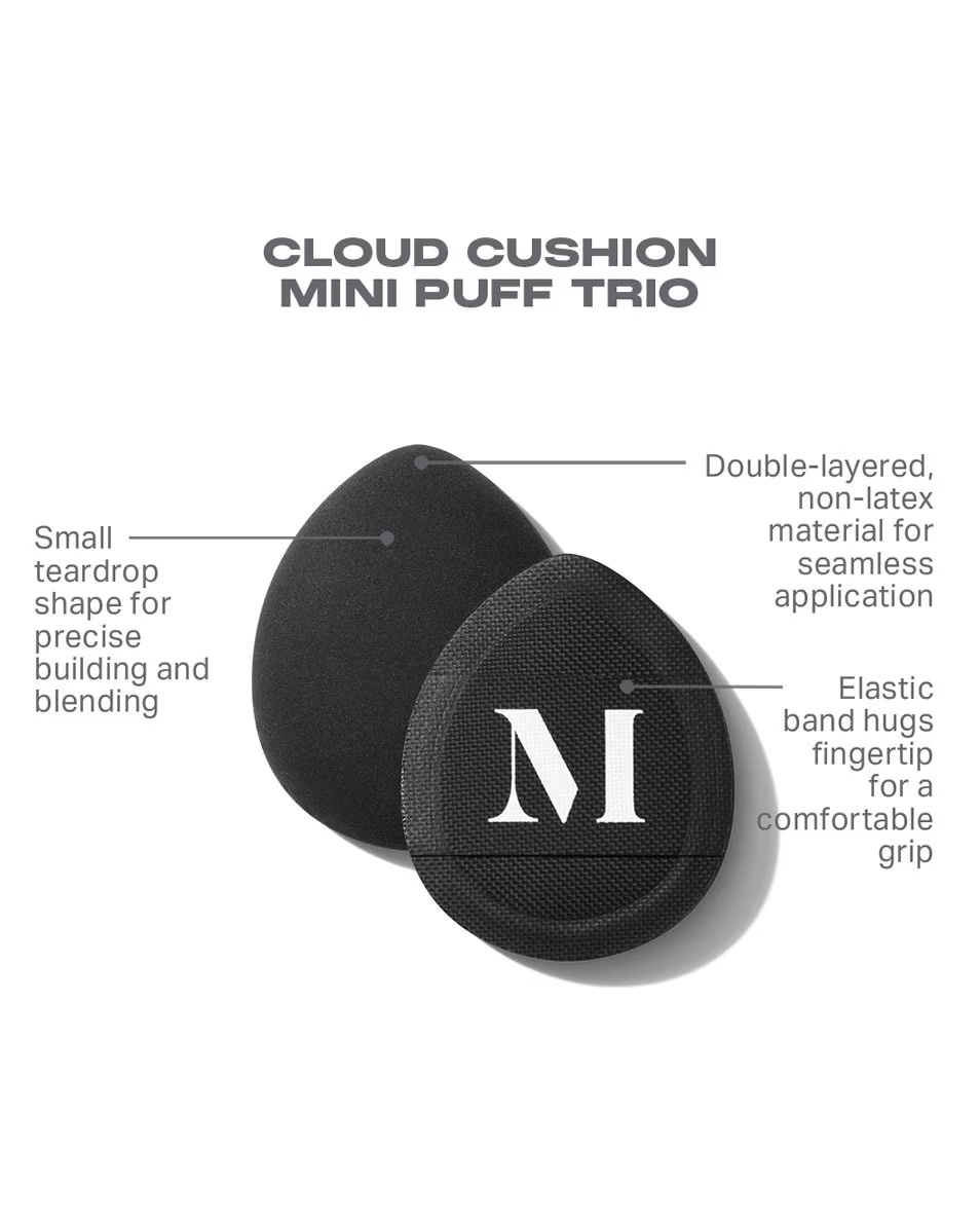 Trio de perne MORPHE Cloud Cushion Mini Puff