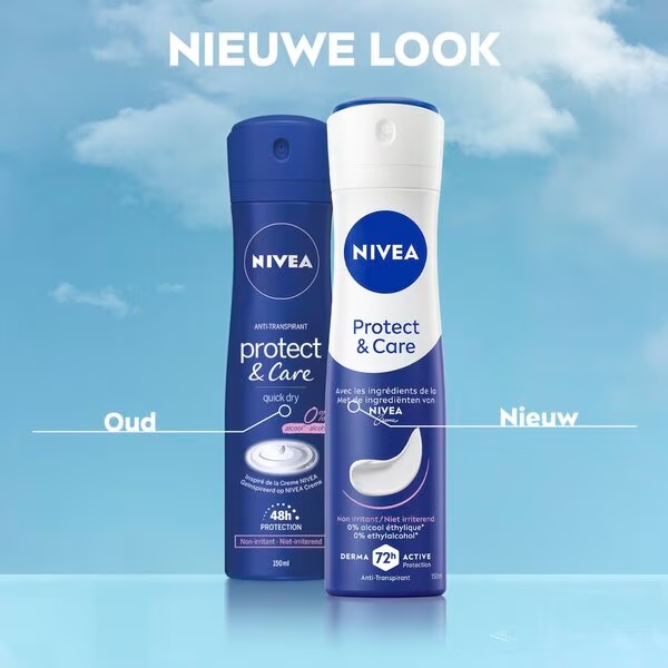 NIVEA Protect & Care antitranspirācijas aerosols<br>150ml