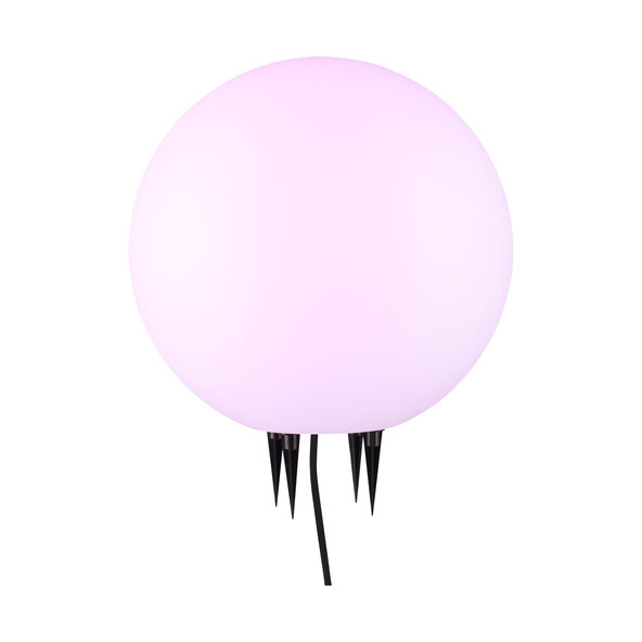 Slimme LED-buitenlamp in de vorm van een bol, Calluna Ø 35 cm