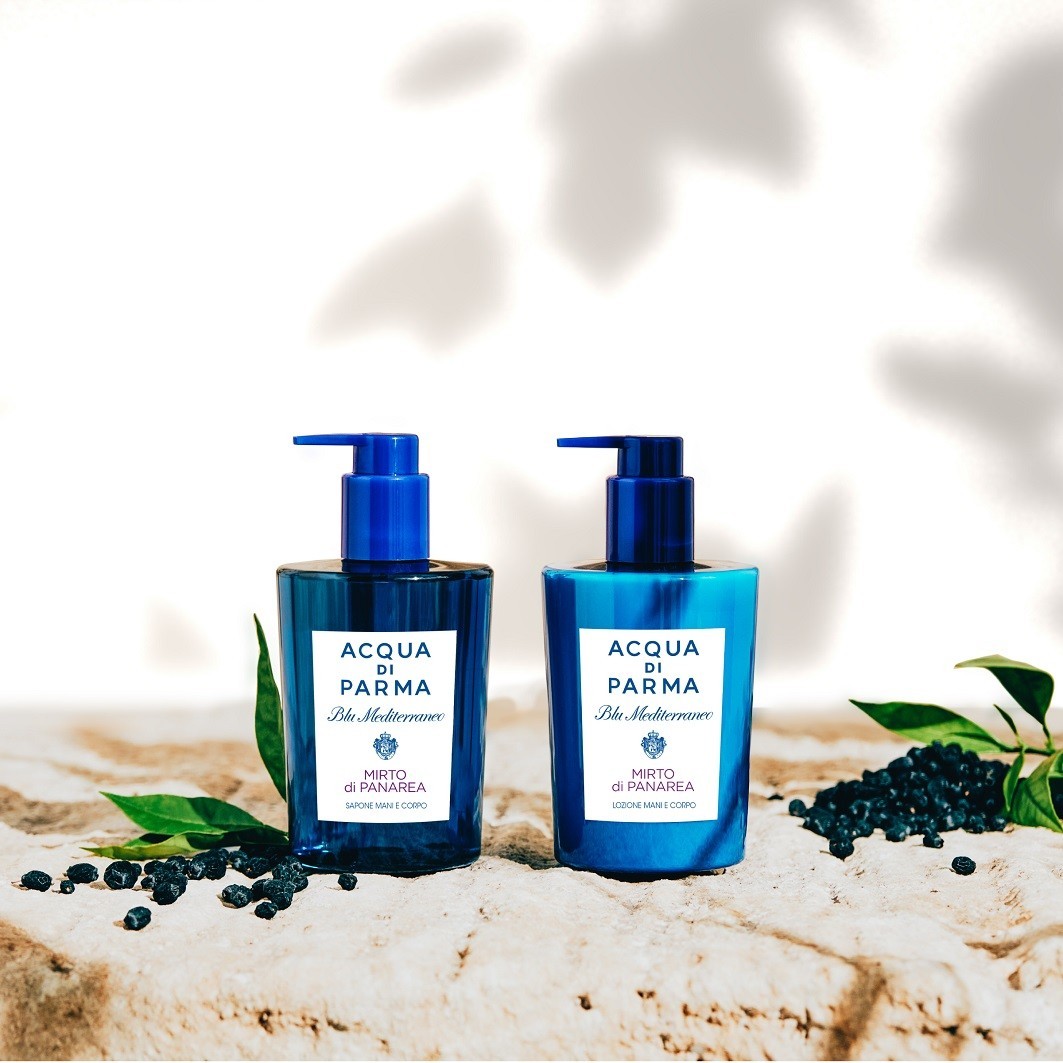 Telové mlieko na ruky a telo Acqua di Parma Blu Mediterraneo Mirto di Panarea – 300 ml