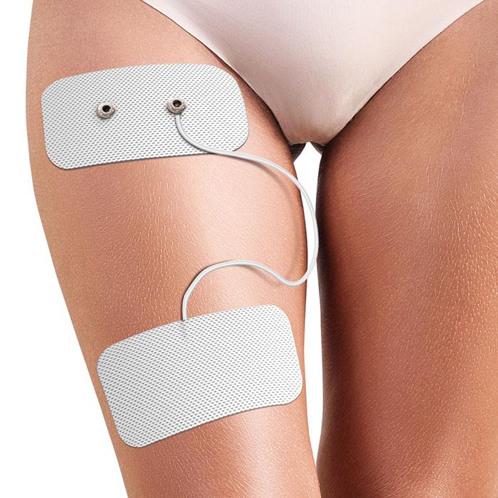  lepené elektródy 100x50 mm s gélom Sport-elec