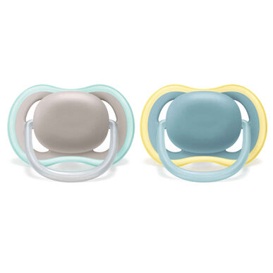 Chupete Philips Avent Ultra Air para niña de 18 meses (2 unidades)