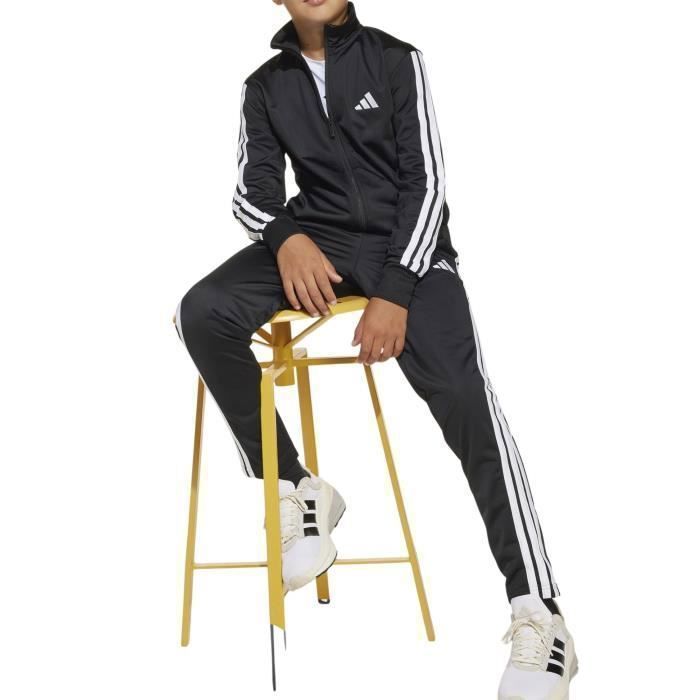 Tuta sportiva per bambini - ADIDAS - Essentials Climacool - Nera - Traspirante - Bambino