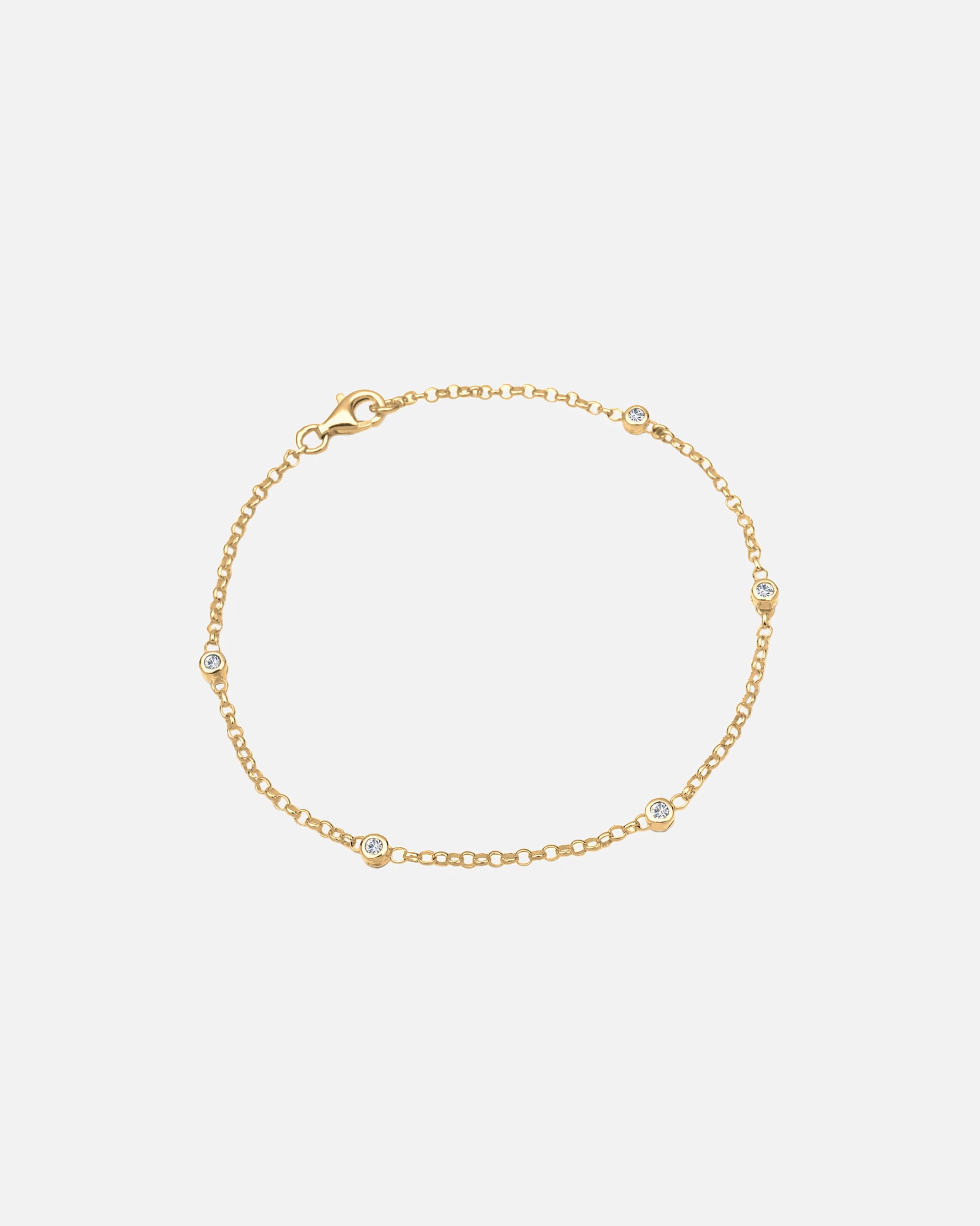 Elli Femmes Classique Basique avec Cristaux en Argent Sterling 925