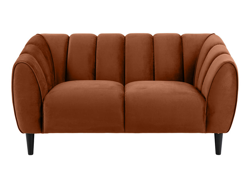 Sofa dwuosobowa Bayton 2S brązowa