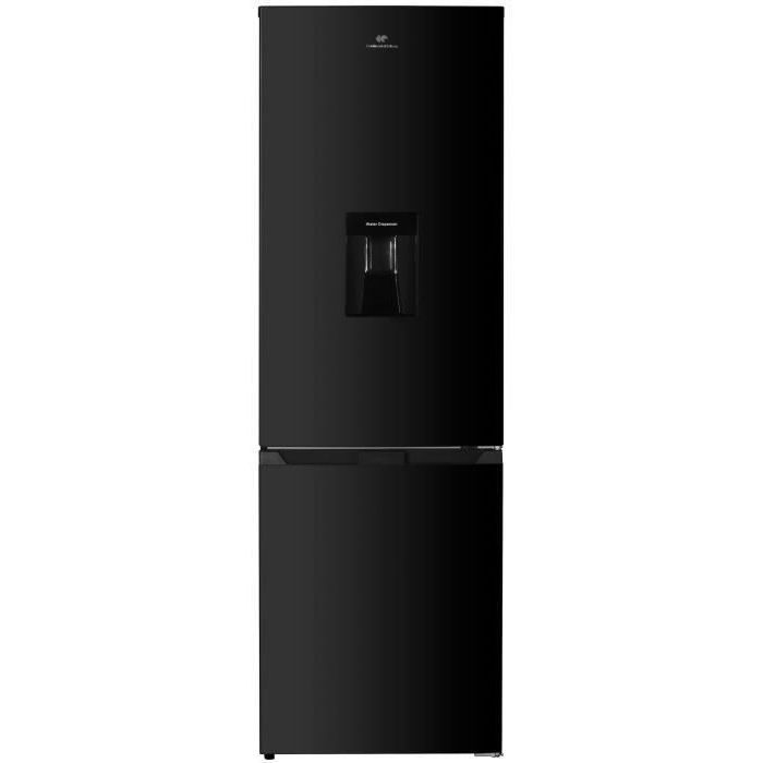 251L Bottom Freezer Refrigerator - CONTINENTAL EDISON - Total No Frost - Black - Energy Class D - W 54 cm x H 180 cm