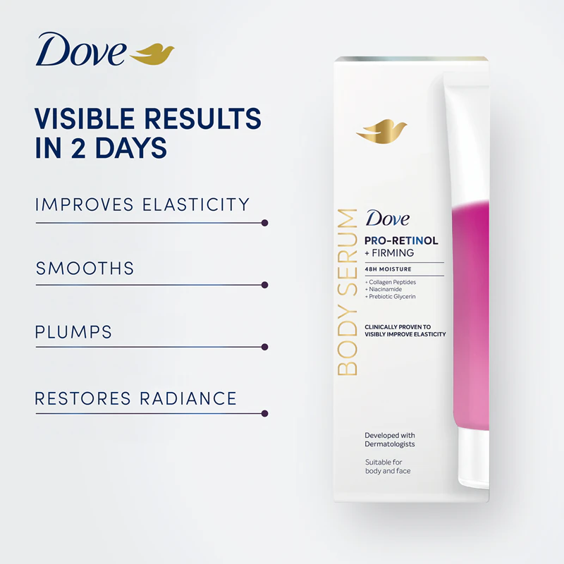 Sérum Corporal Firmador Dove Pro-Retinol