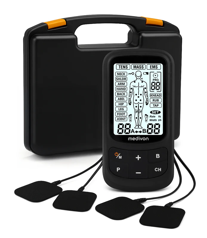 Eletroestimulador médico Medivon OdinFlex com acessórios