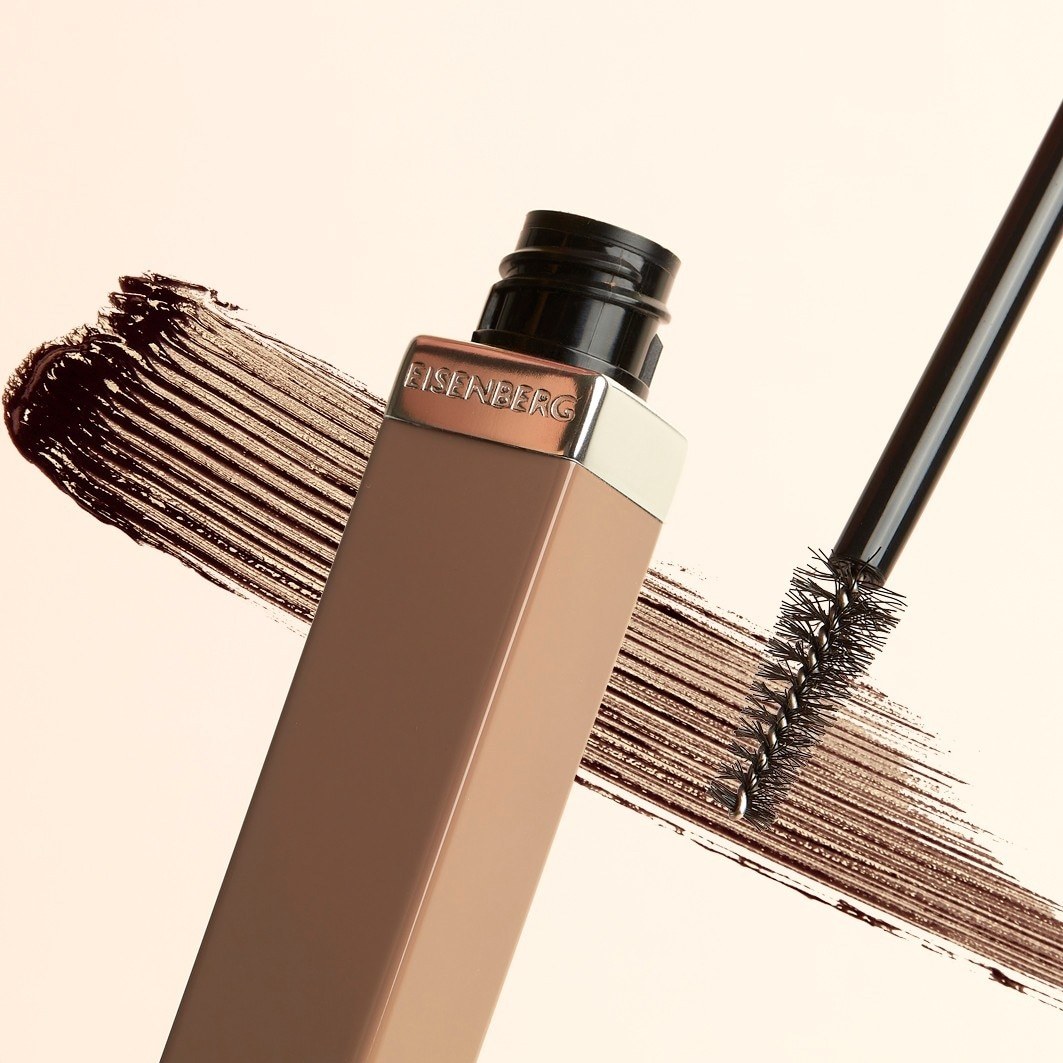 Eisenberg antakių dažai LE MAQUILLAGE antakių pudra ir blakstienų pagrindas, 2 kaštoninė spalva, 7 ml