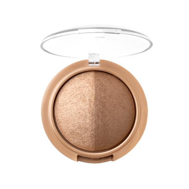 Aura by Helena Coelho Duo Powder Blush Tan-Tastic 9g 9g