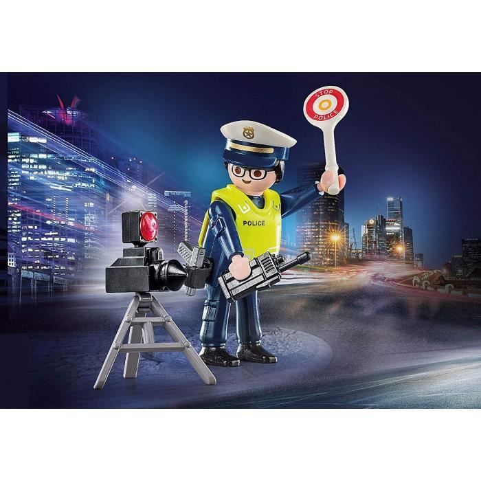 PLAYMOBIL - 70305 - Policier avec radar de vitesse