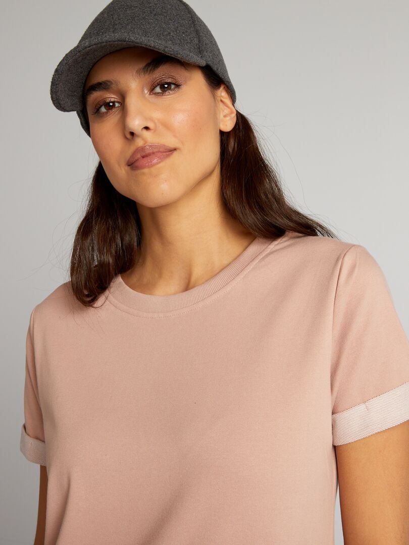 Vestido sudadera 'JDY' - ROSA