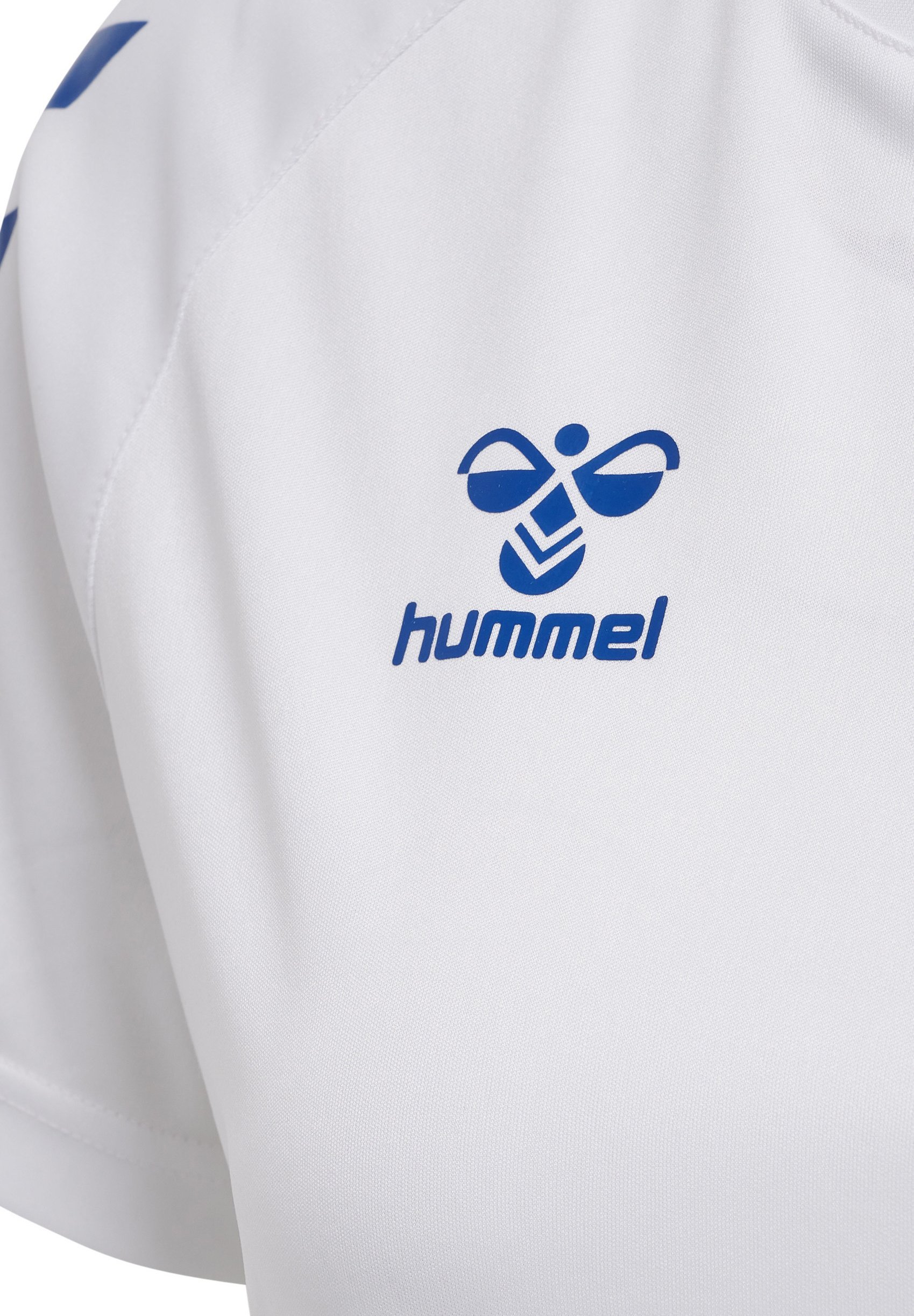 Hummel XK CORE POLY - T-shirt met print - gebroken wit
