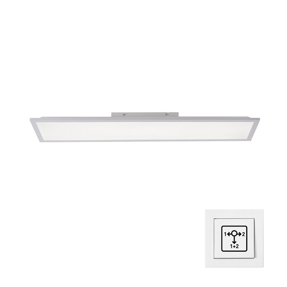 LED-Deckenleuchte Flat, 100 x 25 cm