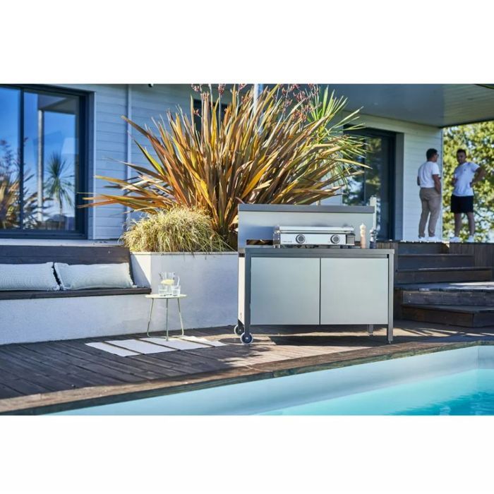 Piastra elettrica Forge Adour BASE 60 in acciaio inox