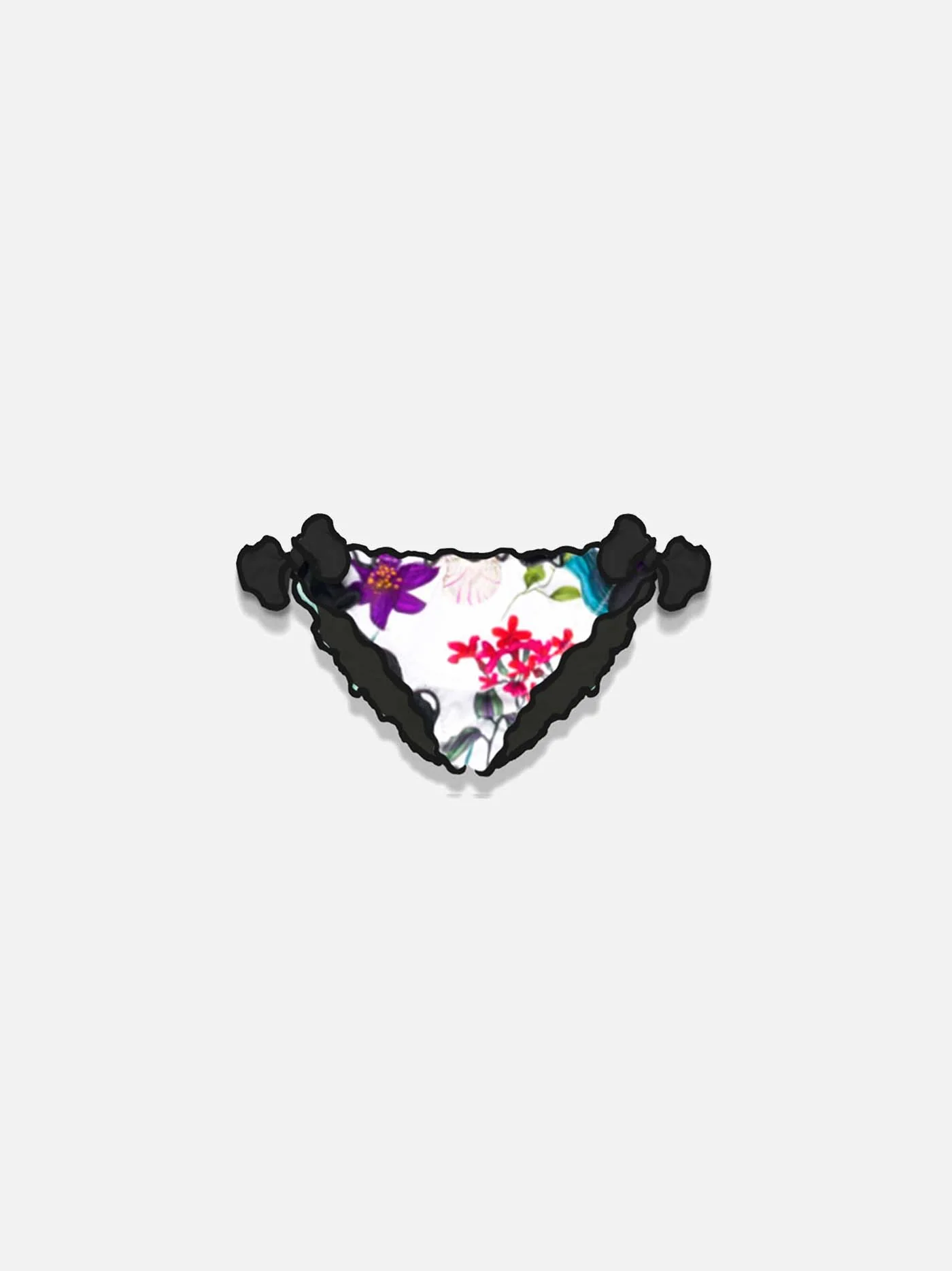 Zwembroekjes voor meisjes met tropische print
