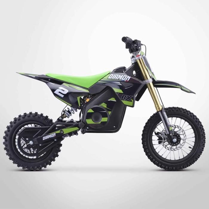 Moto Enfant Électrique 1300W / Moto cross ORION 1300W / 12/10 / Édition 2021 / Vert