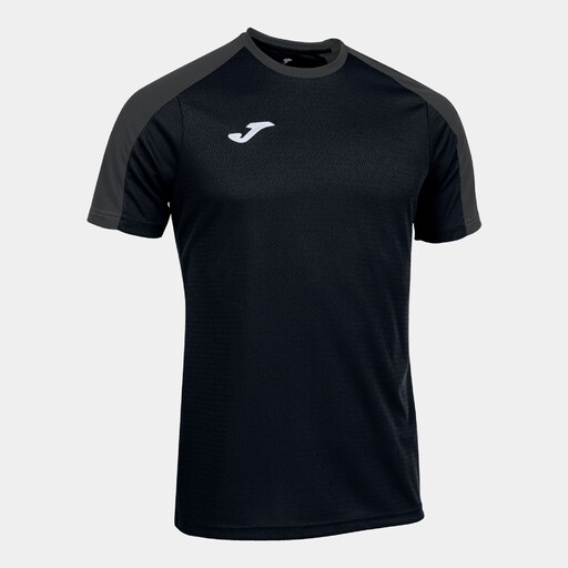 Camiseta Manga Corta Joma Eco Championship Negro Antracita